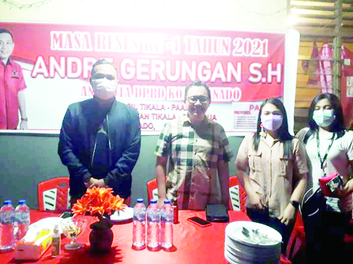 Gerungan Komit Perjuangkan Aspirasi Warga Kelurahan Taas